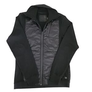 G-STAR Raw Vite Cardigan Full Zip Jacket black size large